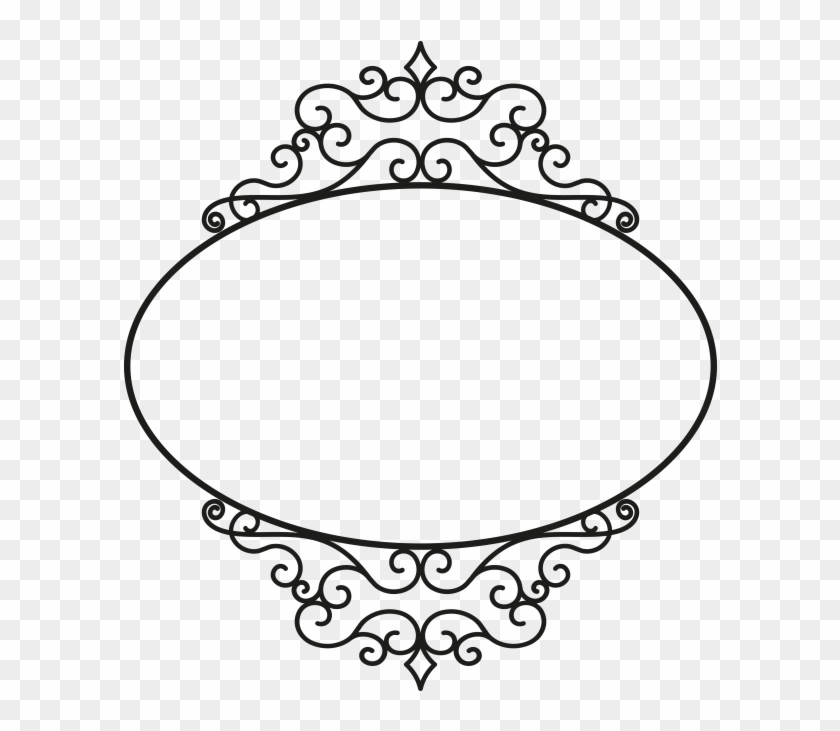 Ornament Frame - Circle Clipart