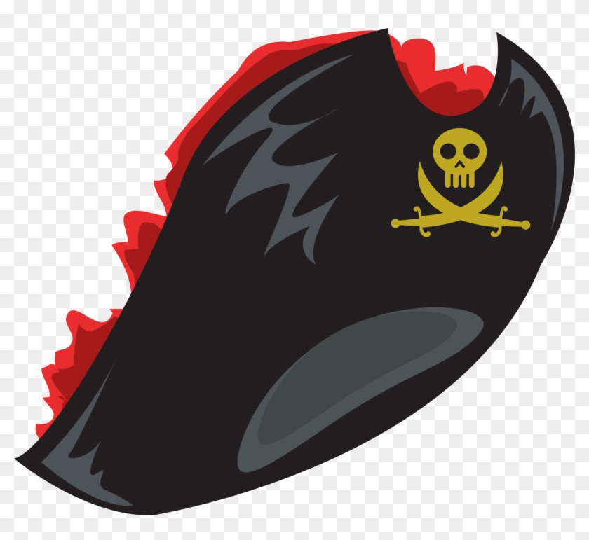 Piracy Vector Navio Pirata - Club Penguin Pirate Hat Clipart #3246686