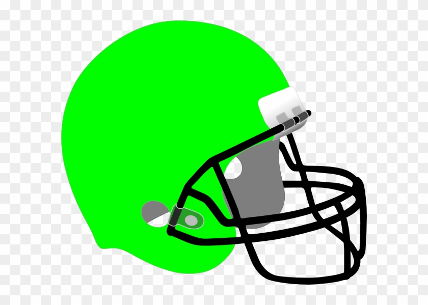 White Football Helmet Blue Facemask Clipart