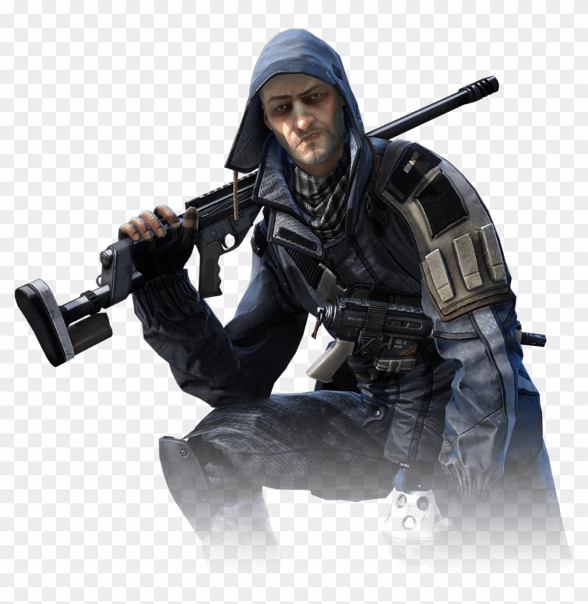 Sniper - Vassili Dirty Bomb Clipart