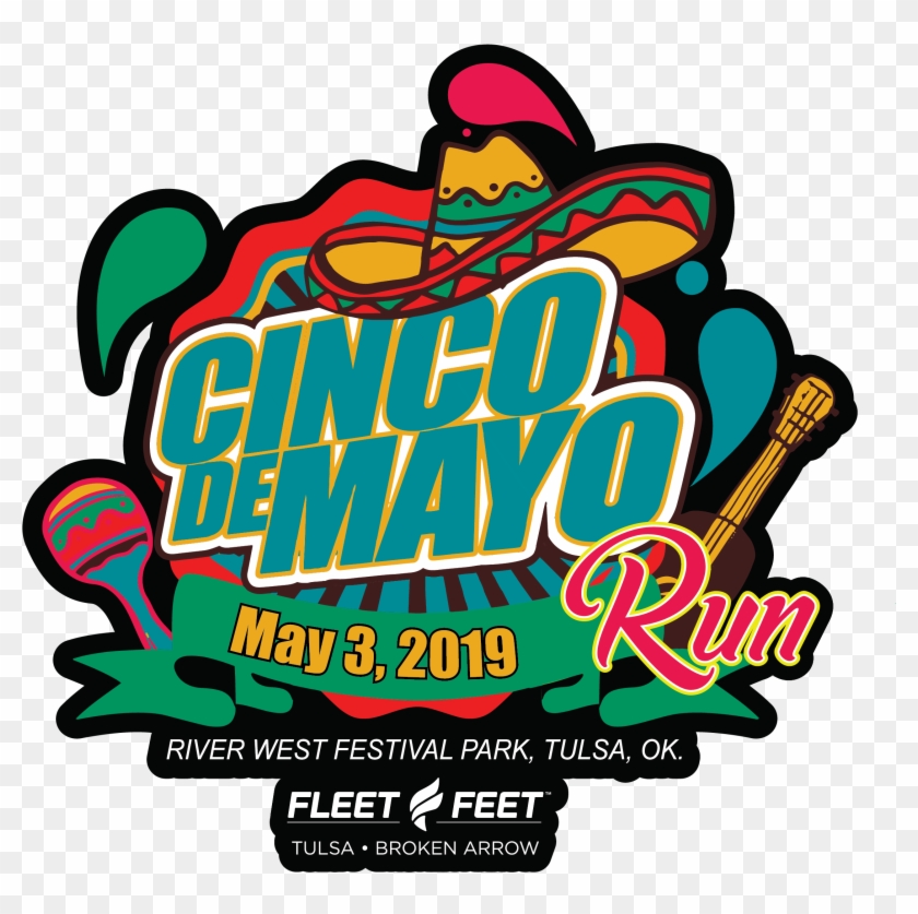 2019 Cinco De Mayo Run Clipart #3247387