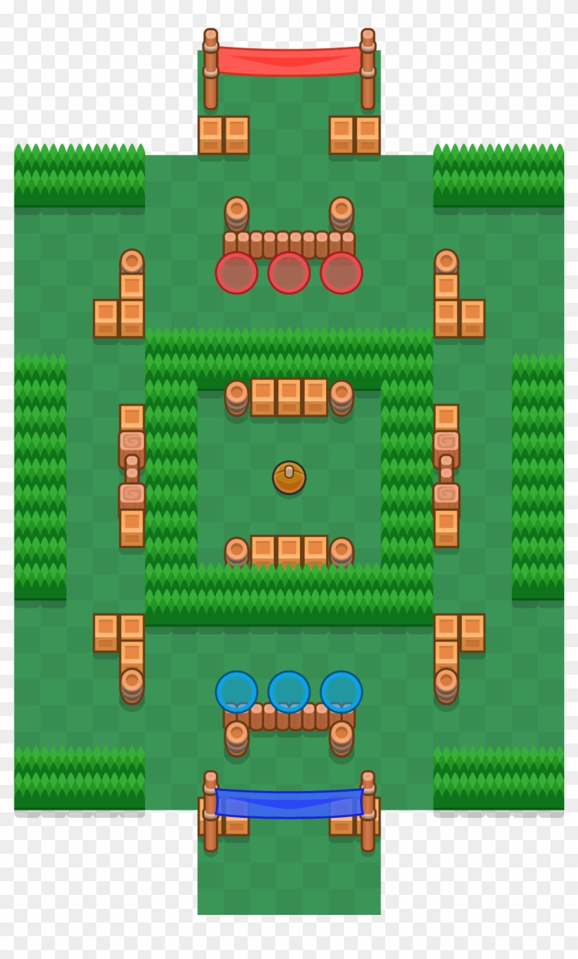Center Stage Is A Brawl Ball Map In Brawl Stars - Brawl Stars Backyard Bowl Clipart #3247812