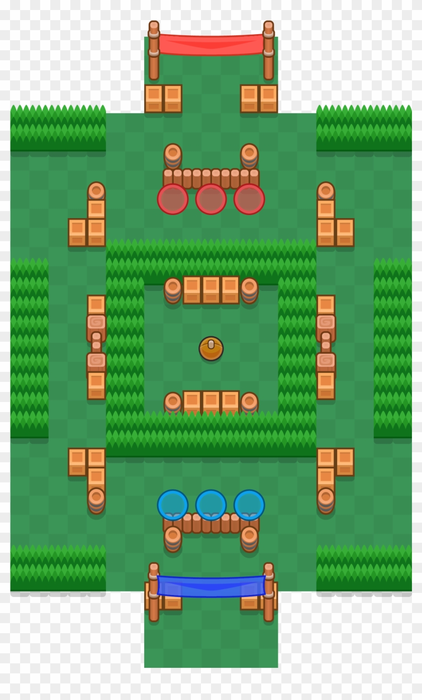 Center Stage Is A Brawl Ball Map In Brawl Stars - Brawl Stars Backyard Bowl Clipart #3247812