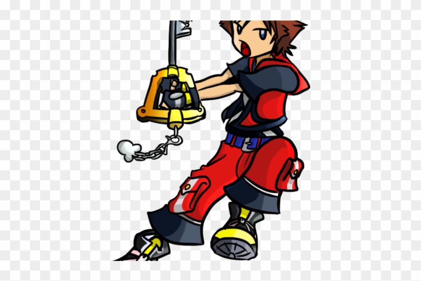 Kingdom Hearts Clipart Transparent - Sora Kingdom Hearts Vector - Png Download #3247954