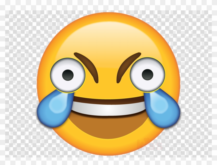 Laughing Crying Emoji Png - Open Eye Crying Laughing Emoji Png Clipart #3248039