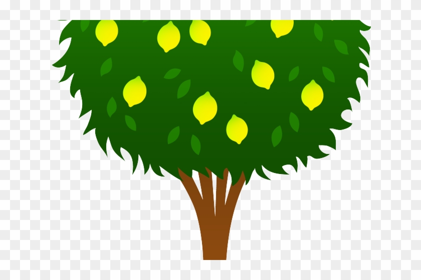 Lemon Tree Clipart - Blackberry Tree Clip Art - Png Download #3248179