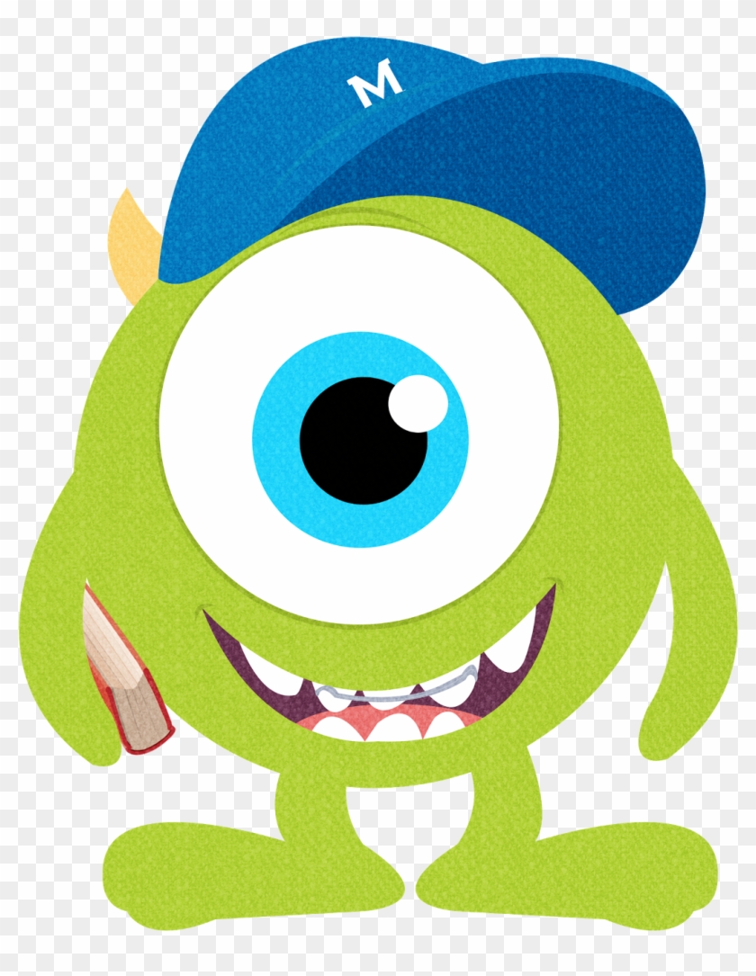 Monsters Clipart Numbers Mike Inc / Monster Clipart - Monster Inc Png Transparent Png #3248471