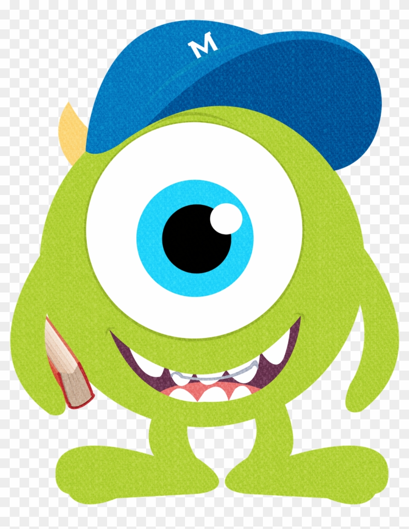 Monsters Clipart Numbers Mike Inc / Monster Clipart - Monster Inc Png Transparent Png