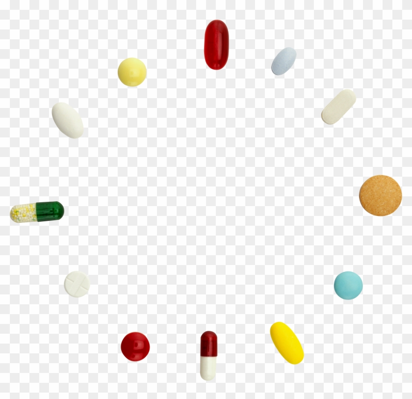 Pills Png - Circle Clipart