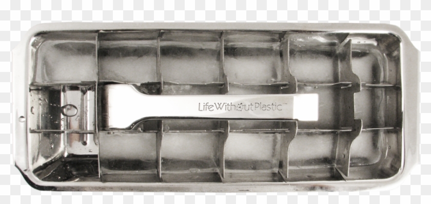Stainless Steel Ice Cube Tray From Sky - Parallel Clipart