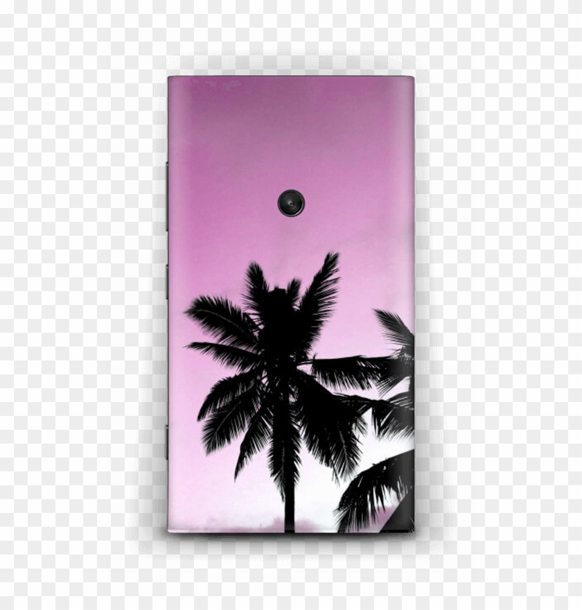 Pink Palm Tree Skin Nokia Lumia - Palm Trees Clipart #3248758