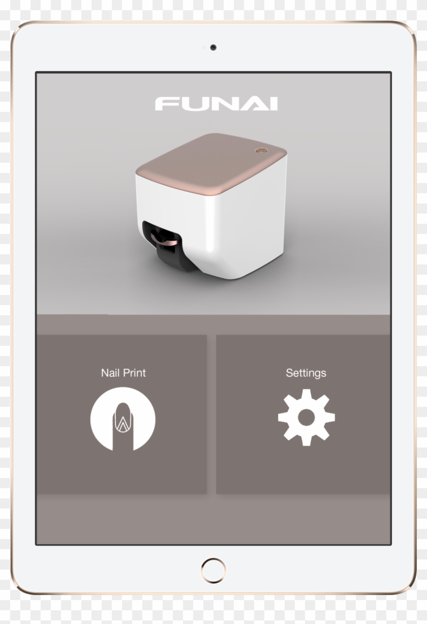 The Nail Art Printer And Smartphone App Will Be On - Water Cooler Clipart
