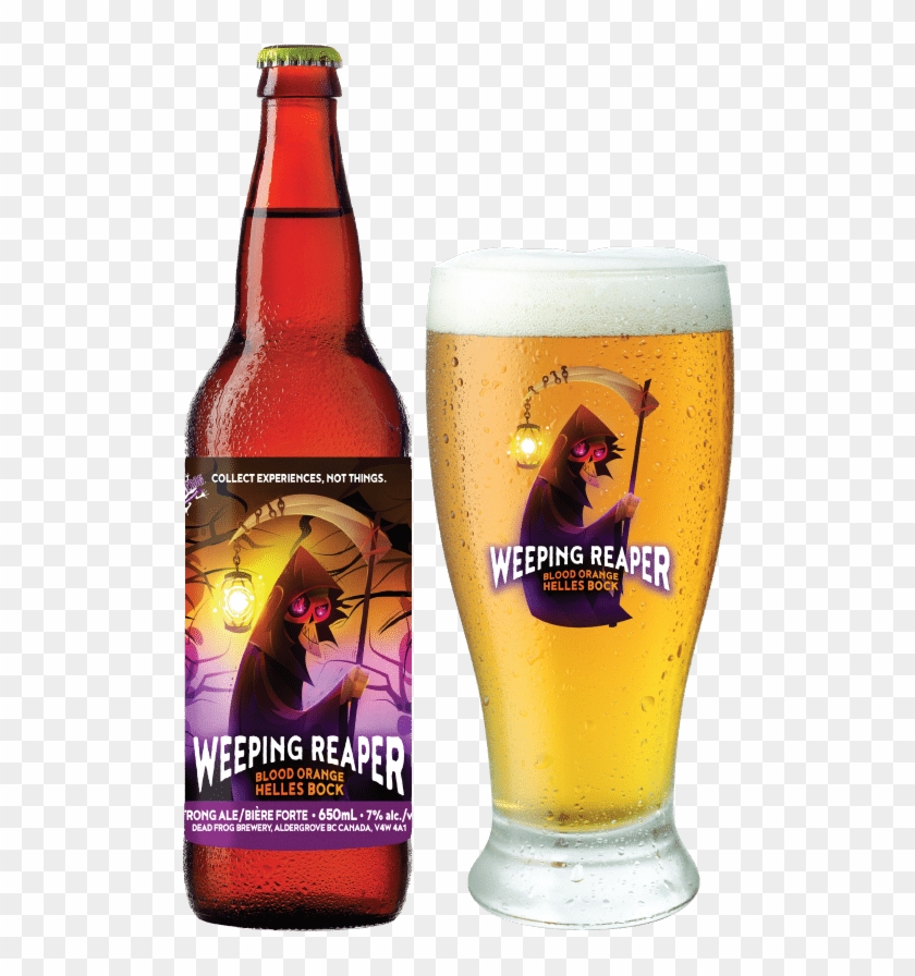 Weeping Reaper Blood Orange Helles Bock - Dead Frog Winter Beeracle Clipart #3249041