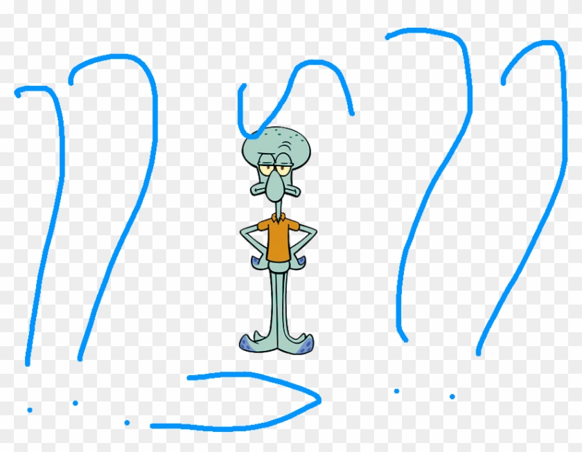 Squidward - Reallysoreally - Illustration Clipart