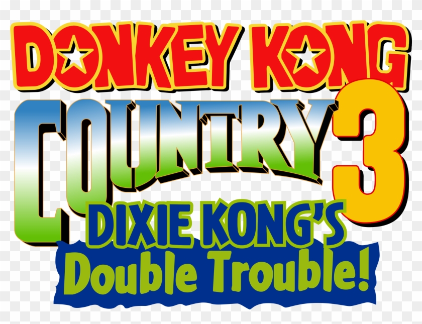 Clear Logo Donkey Kong Country Clipart