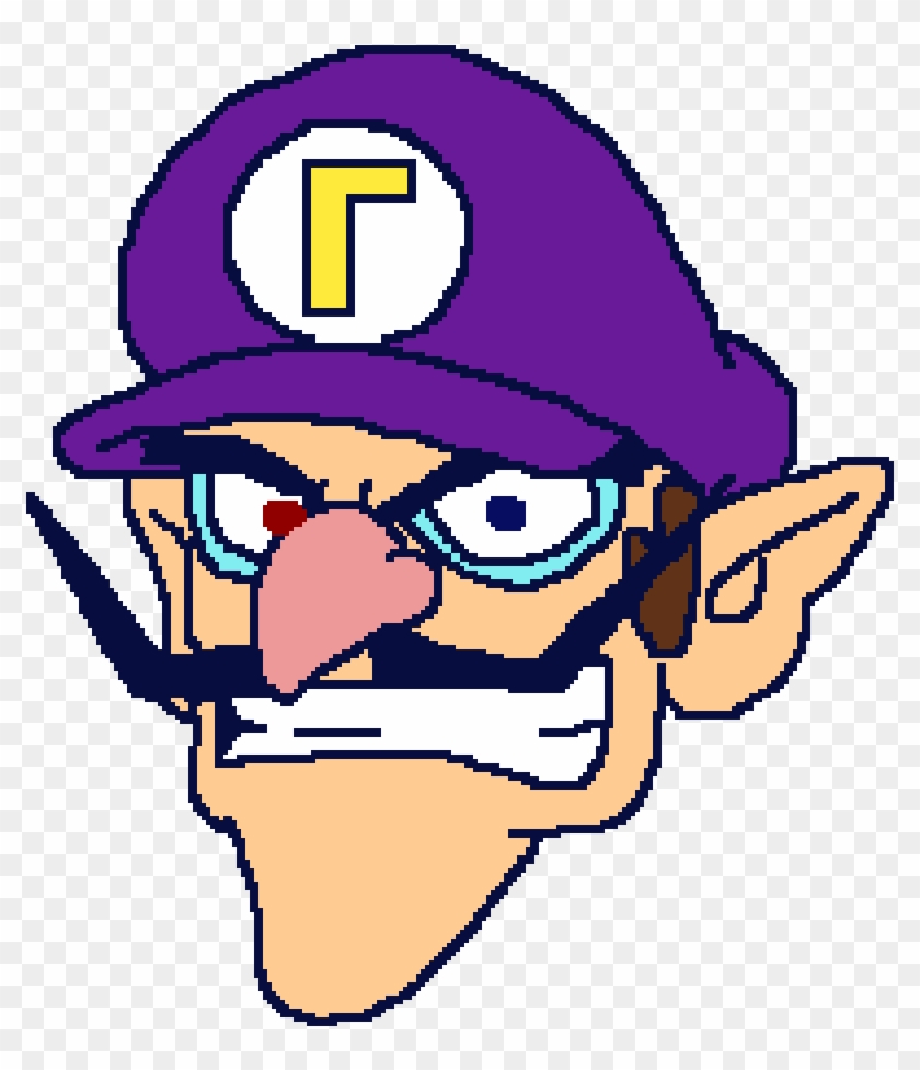 Waluigi - Draw Waluigi Clipart #3249643
