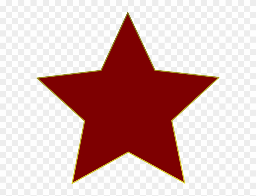 Star Red Clipart #3249881
