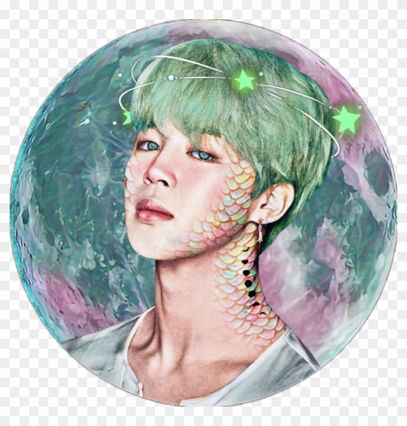 Jimin Parkjimin Green - Circle Clipart
