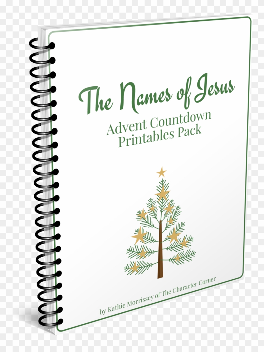 Spiral Cover Names Of Jesus Advent Countdown The Character - Reverse Mortgage Clipart #3250129