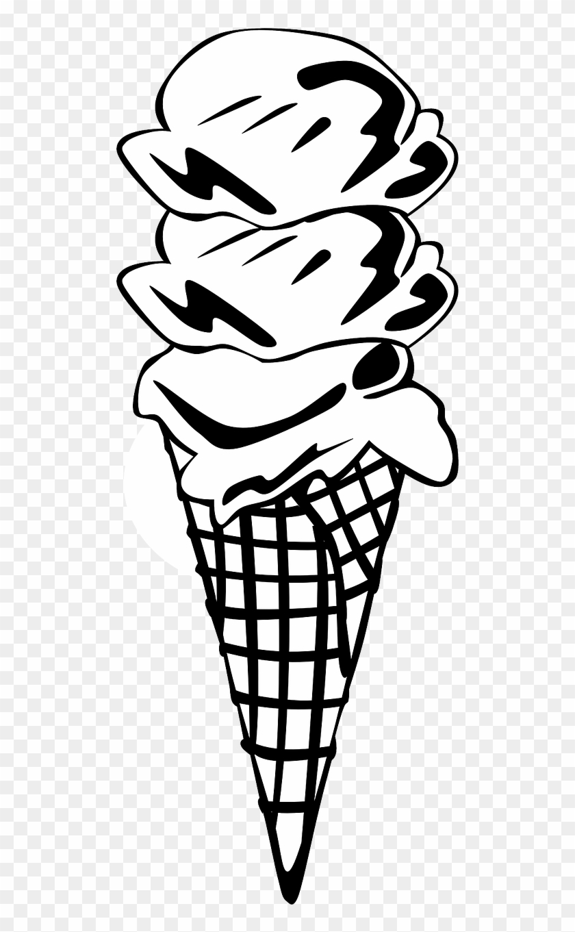 Ice Cream Cone Food Dessert Png Image - Ice Cream Cone Clip Art Transparent Png #3250420
