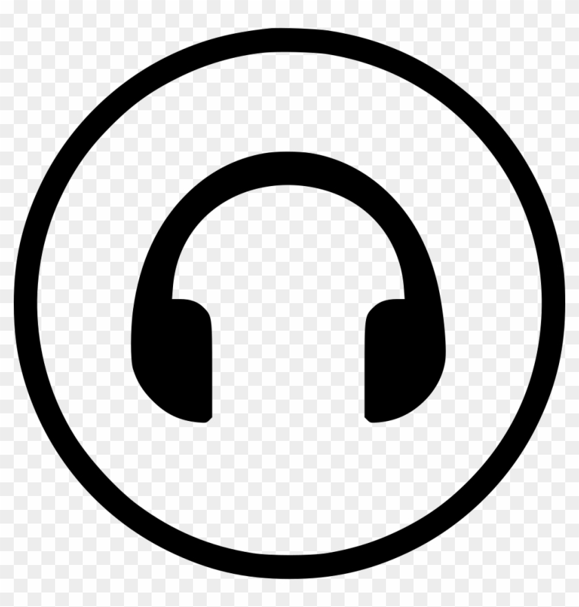 Device Headphones Music Sound Transparent Background - Listen To Music Symbol Clipart