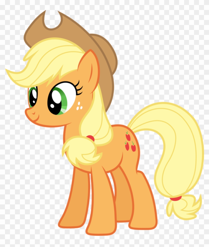 I Love The Vintage Applejack Just A Little Bit More - My Little Pony Characters Png Clipart