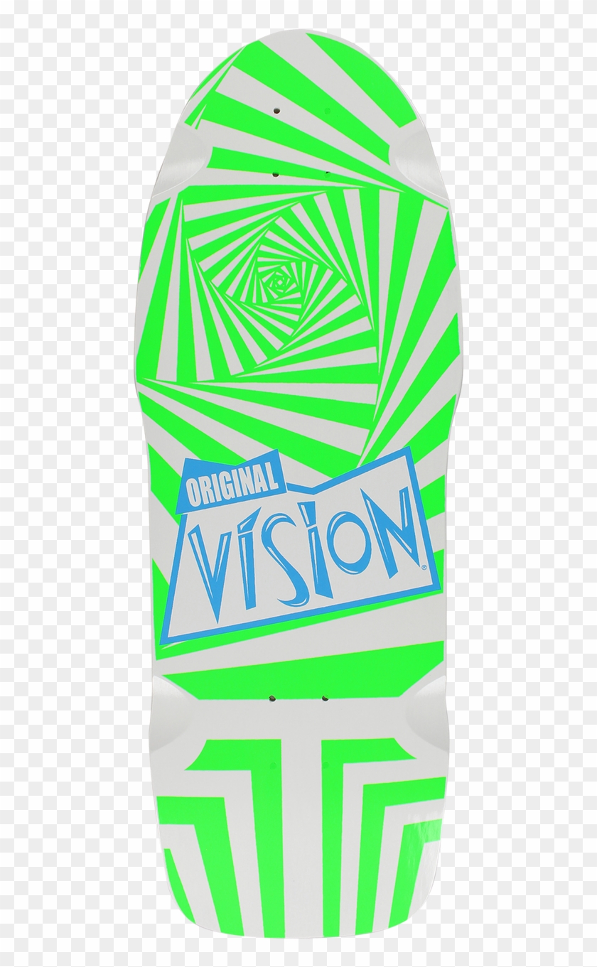 Vision Original Vision Old School Reissue Deck White - Vision Skateboards Clipart #3251332