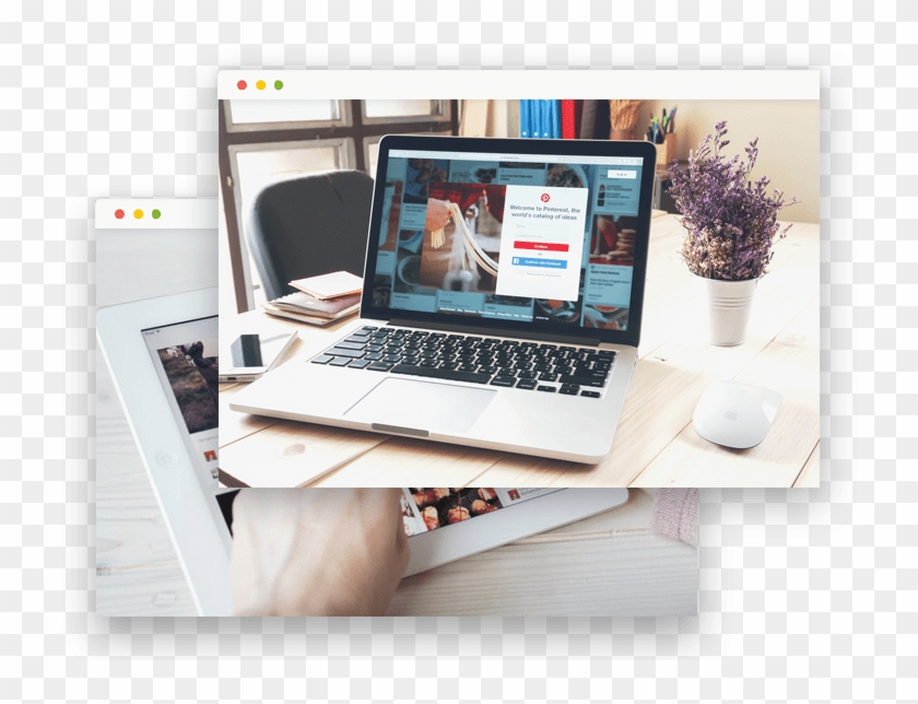 Pinterest Marketing - Netbook Clipart #3251604