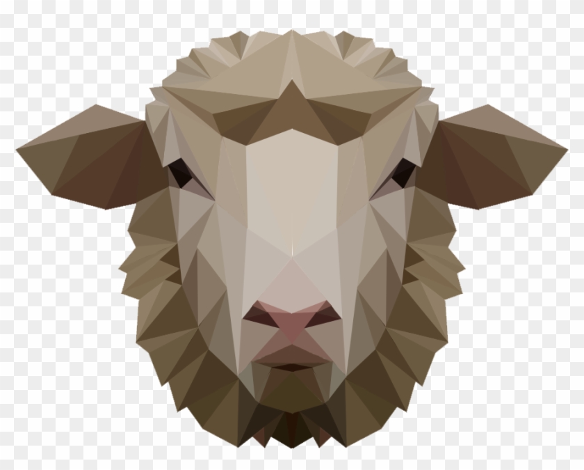 Download Sheep Png Clipart For Designing Projects - Sheep Low Poly Transparent Png #3251711