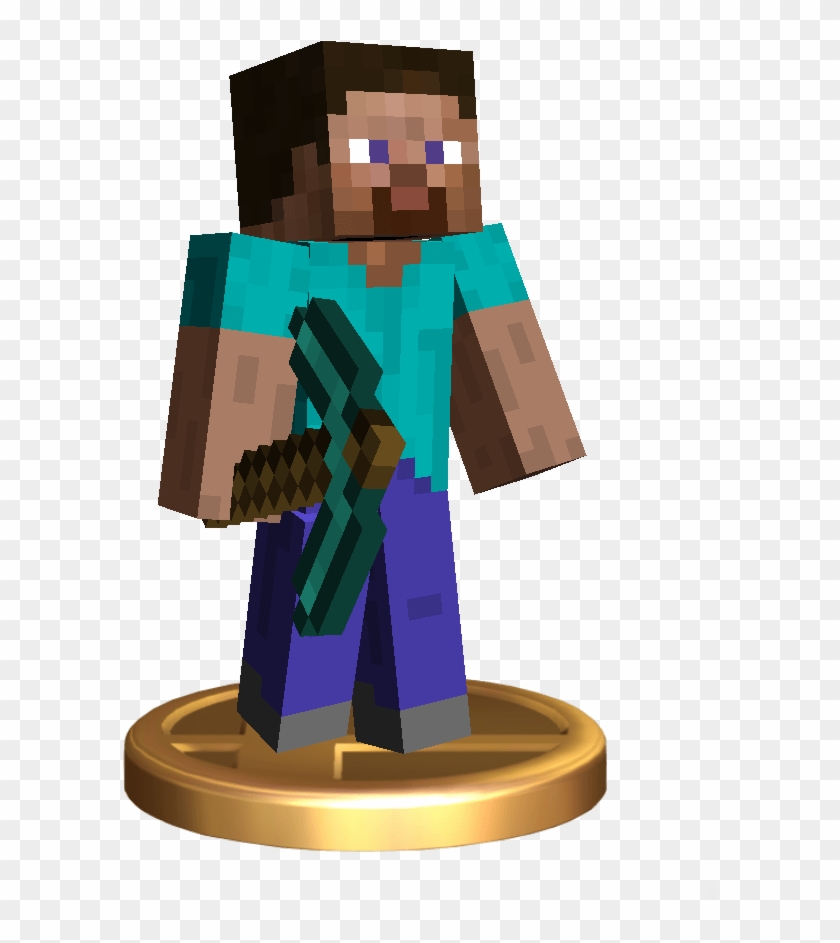 Trophy - Steve Smash Bros Ultimate Clipart #3251714