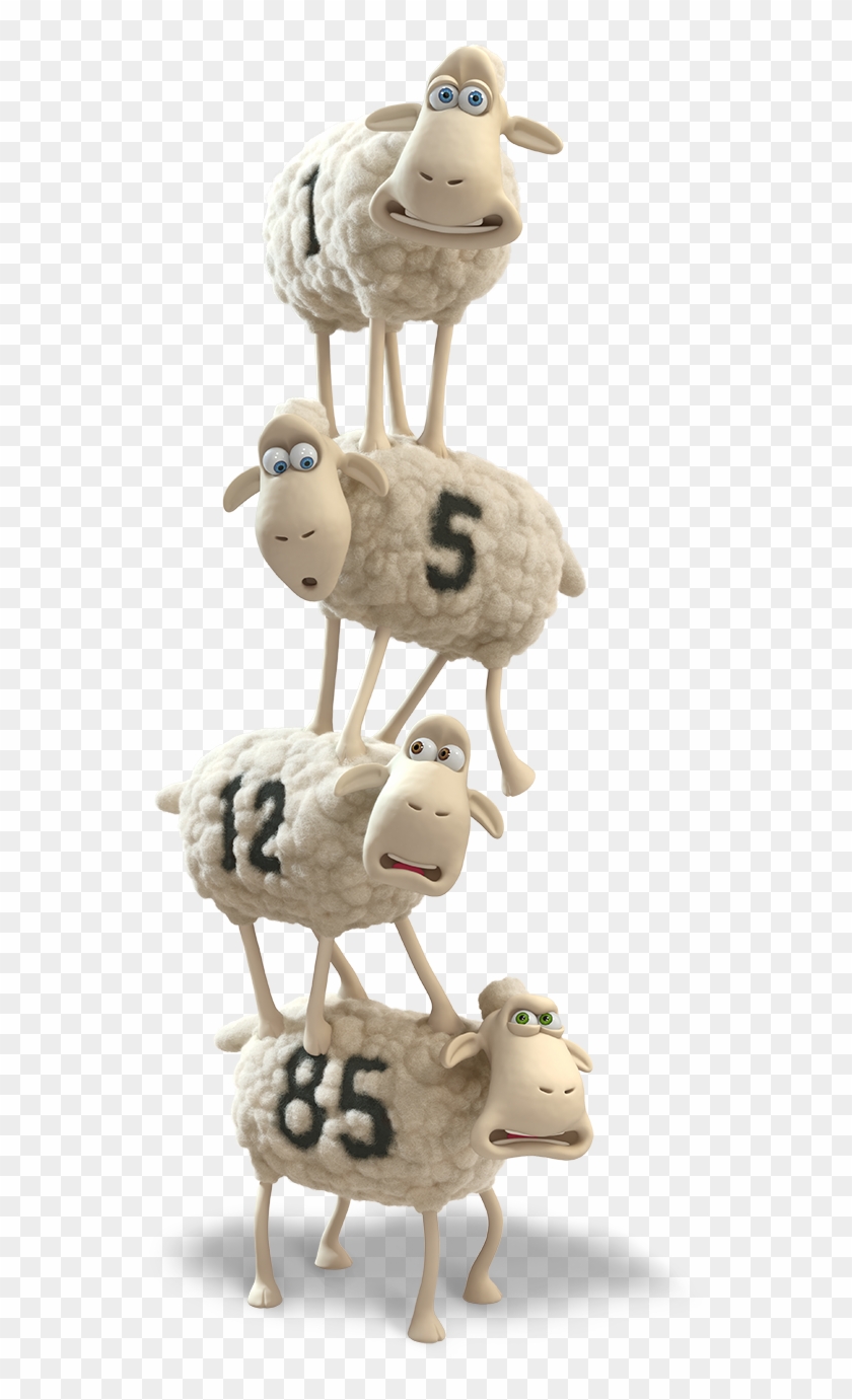 Serta Sheep Png - Serta Mattress Counting Sheep Clipart