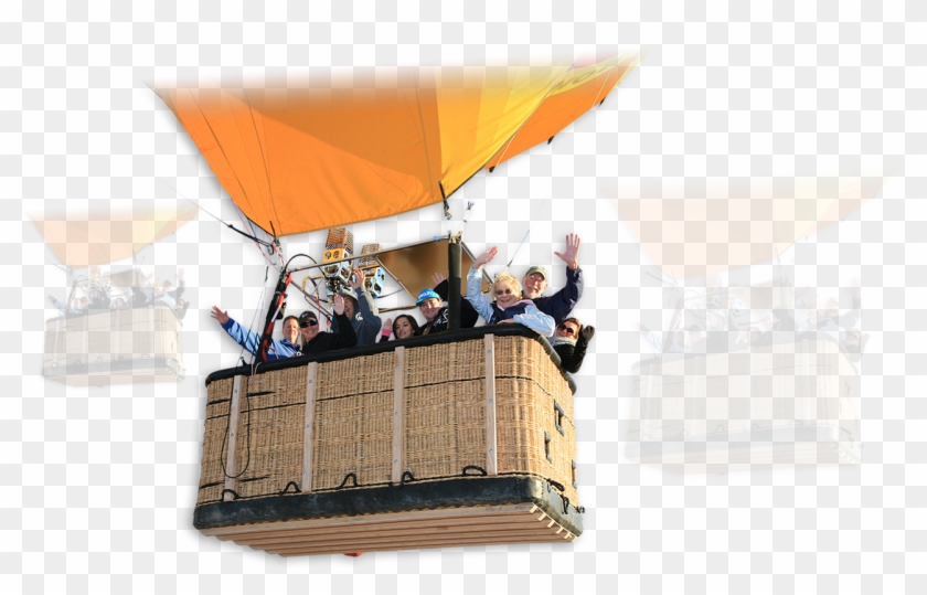 A Tethered Hot Air Balloon Ride Refers To When A Balloon - Hot Air Ballooning Clipart #3251997