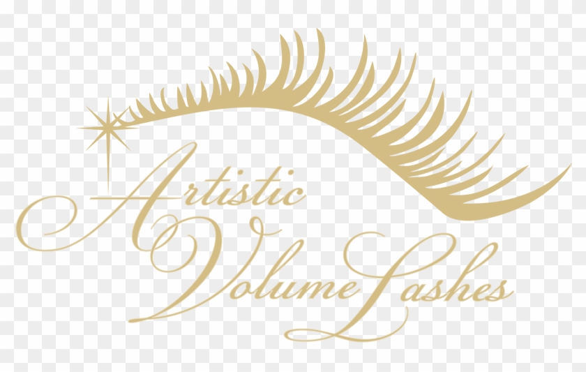 About Artistic Volume Lashes - Calligraphy Clipart #3252592