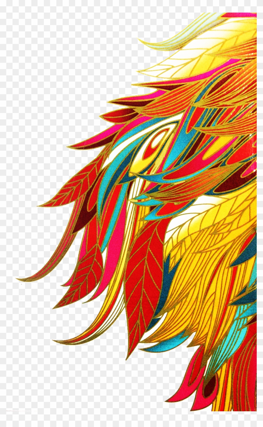 Abstract African Feathers Png Image - African Abstract Png Clipart #3252921