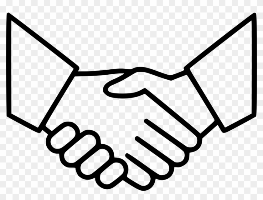 Download Handshake Icon Thin Line Png White Clipart - Bullying Prevention Transparent Png