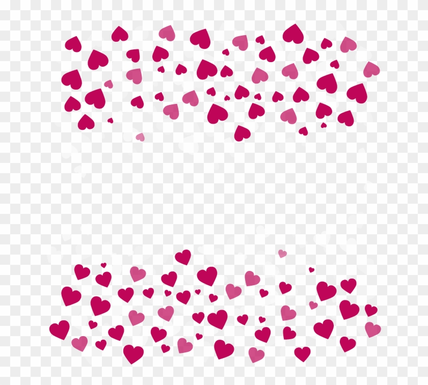 Valentines Day Border Png - Heart Border Clip Art Free Clipart Transparent Png #3253735