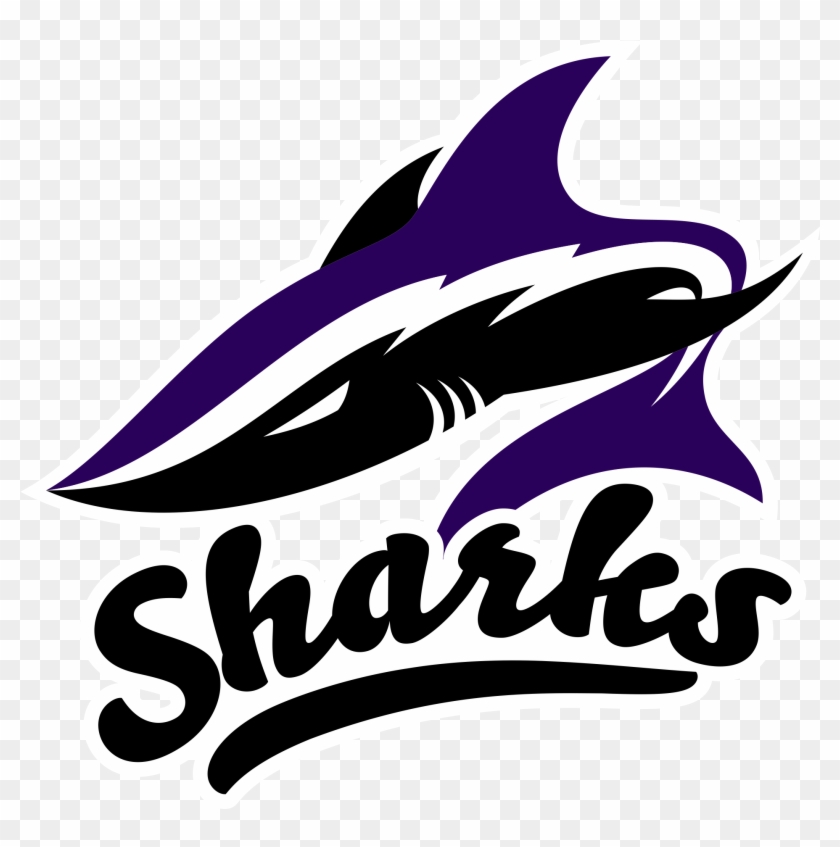 Girls Softball Png - Sharks Softball Team Logo Clipart #3254076