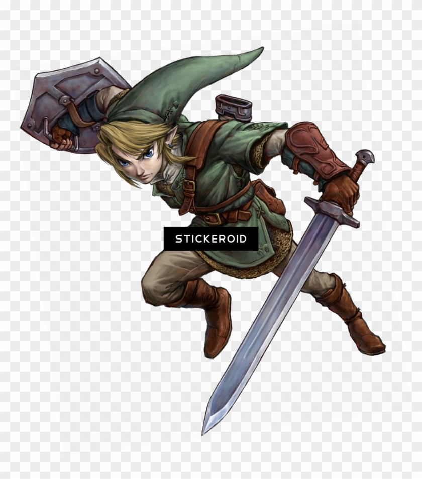 Zelda Link Legend Of The - Legends Of Zelda Twilight Princess Link Clipart #3254178