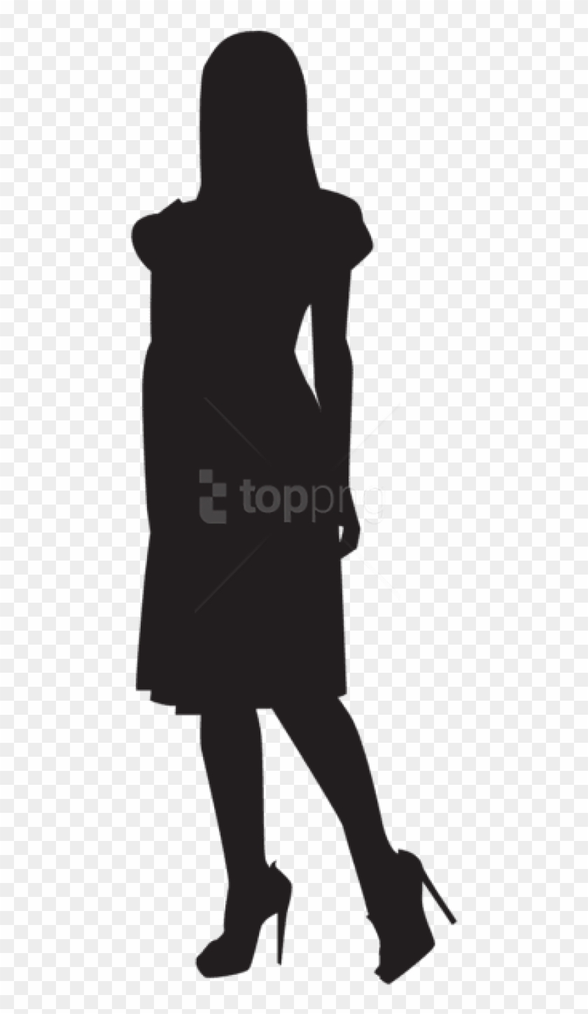 Free Png Woman Silhouette Png Png - Silhouette Of A Woman Png Clipart