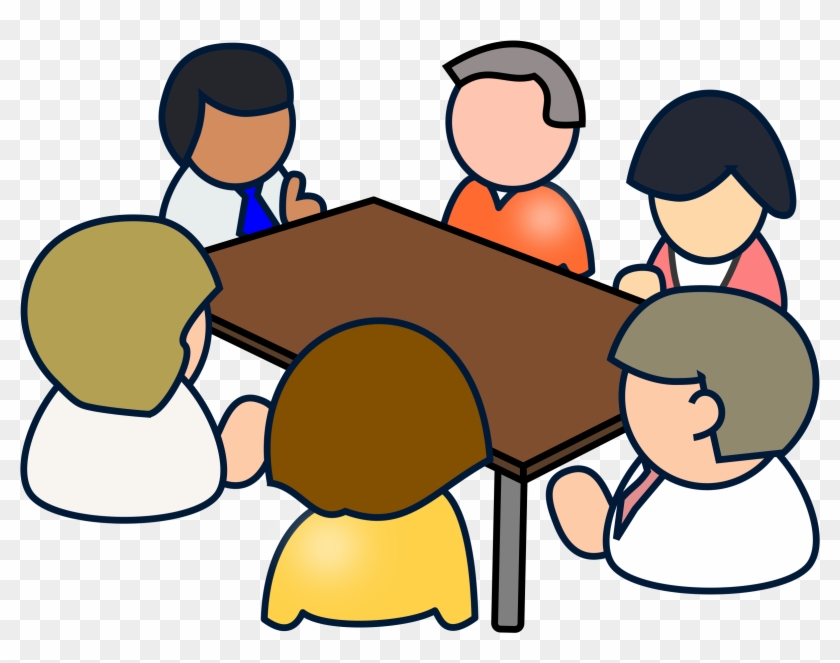 Diverse Meeting Big Image Png - Clip Art Meetings Transparent Png