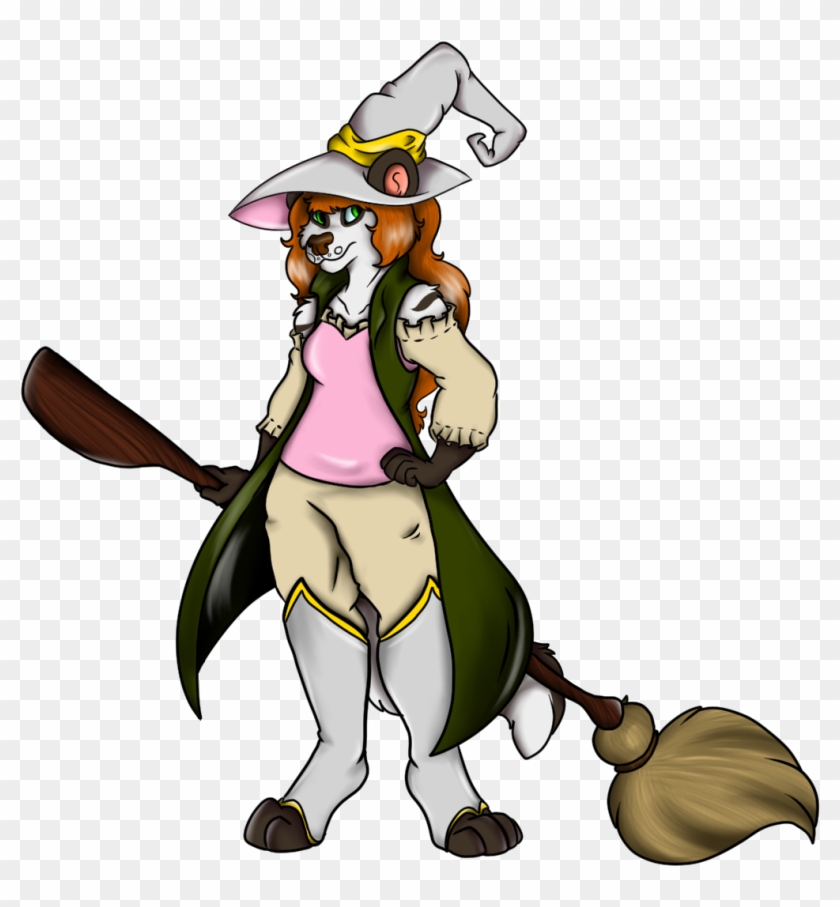 Yeen Witch - Cartoon Clipart