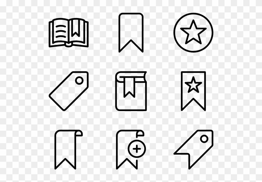 Bookmarks & Tags - Bookmark Icon Free Clipart #3254810
