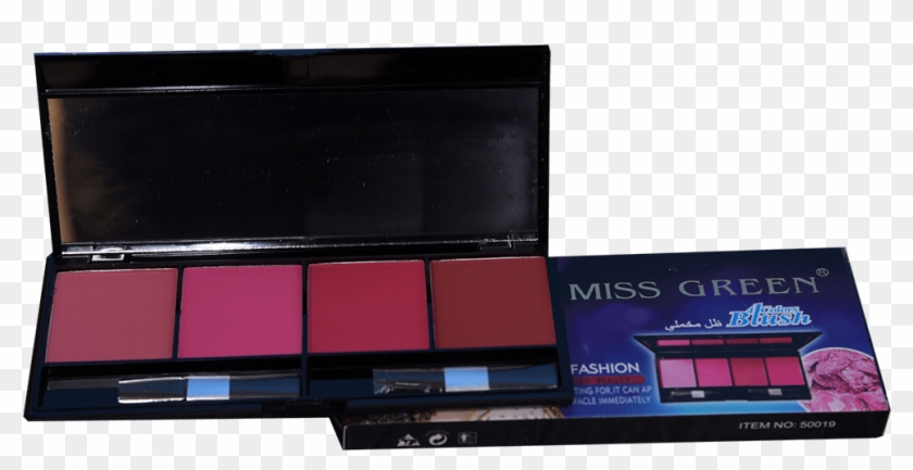 Miss Green 4 Color Blush - Eye Shadow Clipart