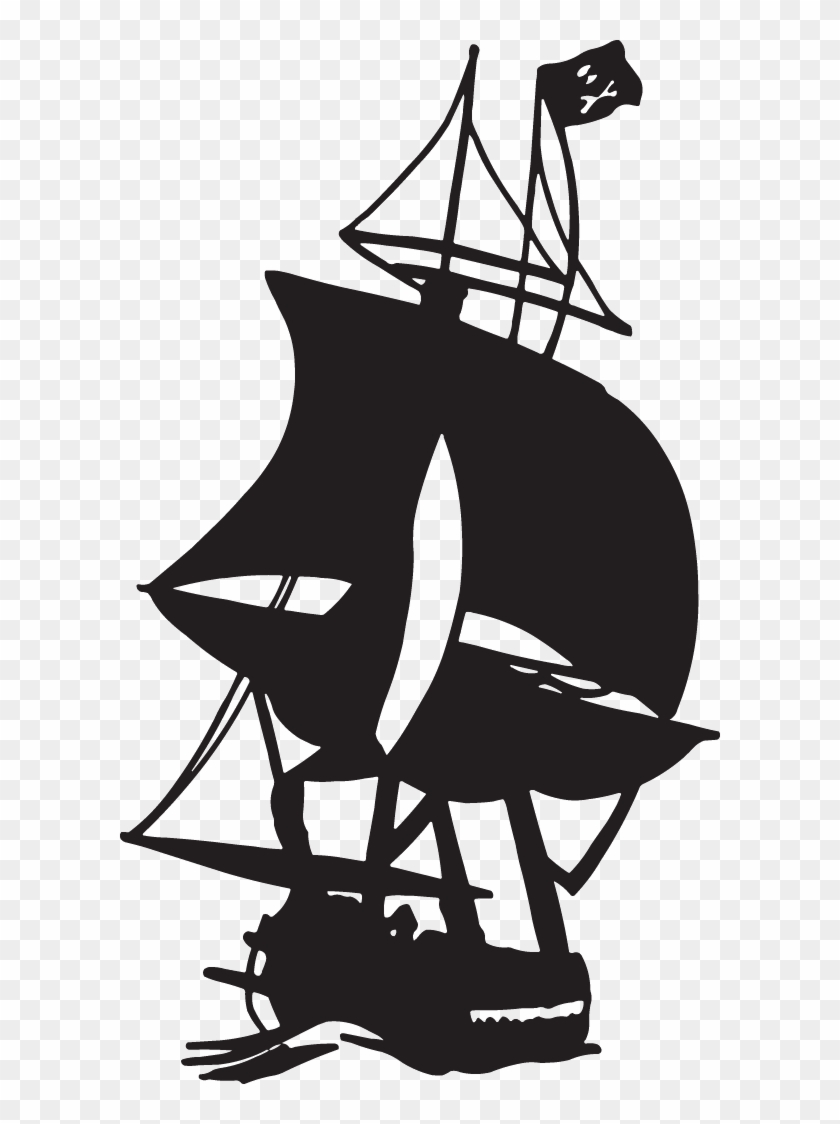 Pirate Ship Decal - Sail Clipart
