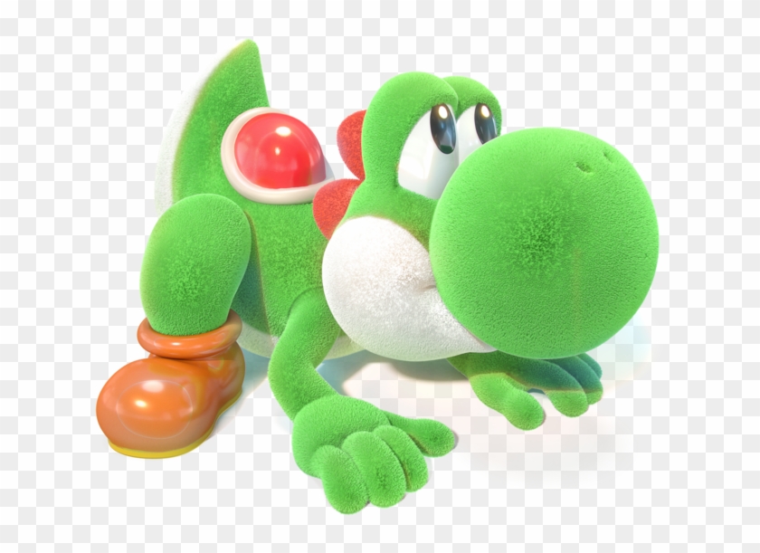 File - Yoshicraftedworld - Yoshi2 - Yoshi's Crafted - Yoshi's Crafted World Yoshi Clipart