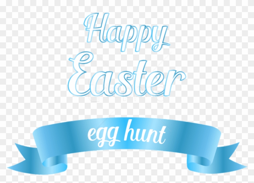 Free Png Happy Easter Egg Hunt Png Images Transparent - Calligraphy Clipart #3255450