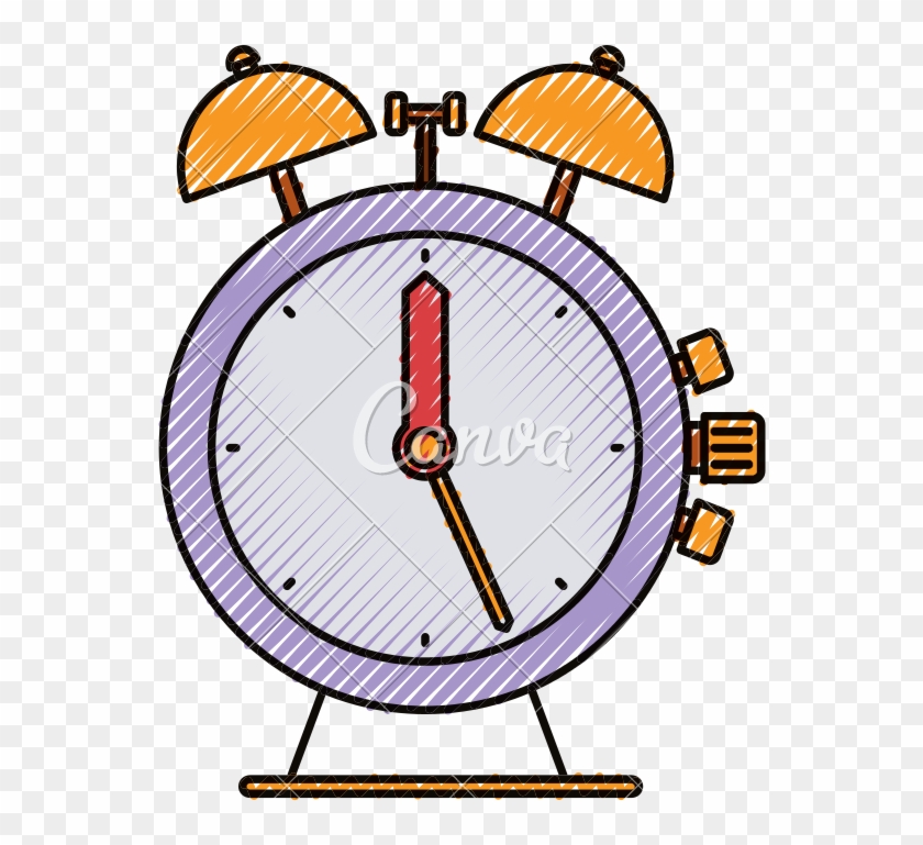 Alarm Clipart Colorful Clock - Alarm Clock - Png Download #3255574