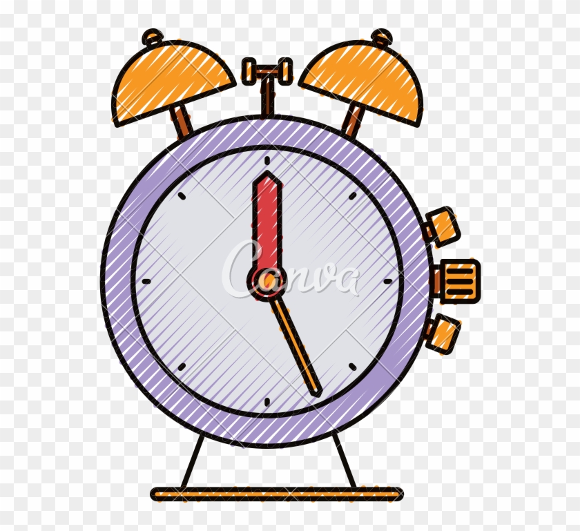 Alarm Clipart Colorful Clock - Alarm Clock - Png Download