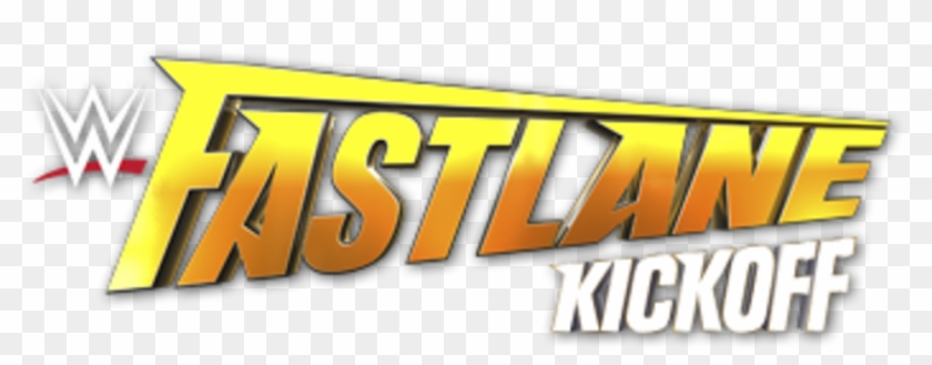 Wwe Fastlane Kickoff Logo , Png Download - Wwe Fastlane Logo Clipart #3256769