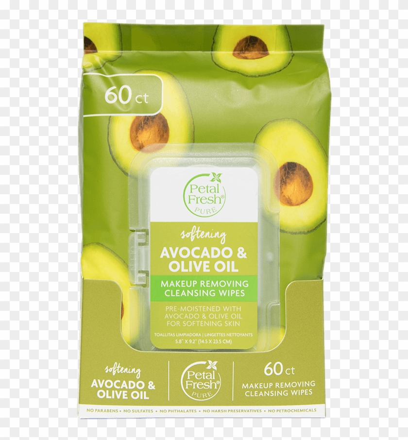 Makeup Removing Cleansing Wipes Softening Avocado - Cappuccino Clipart